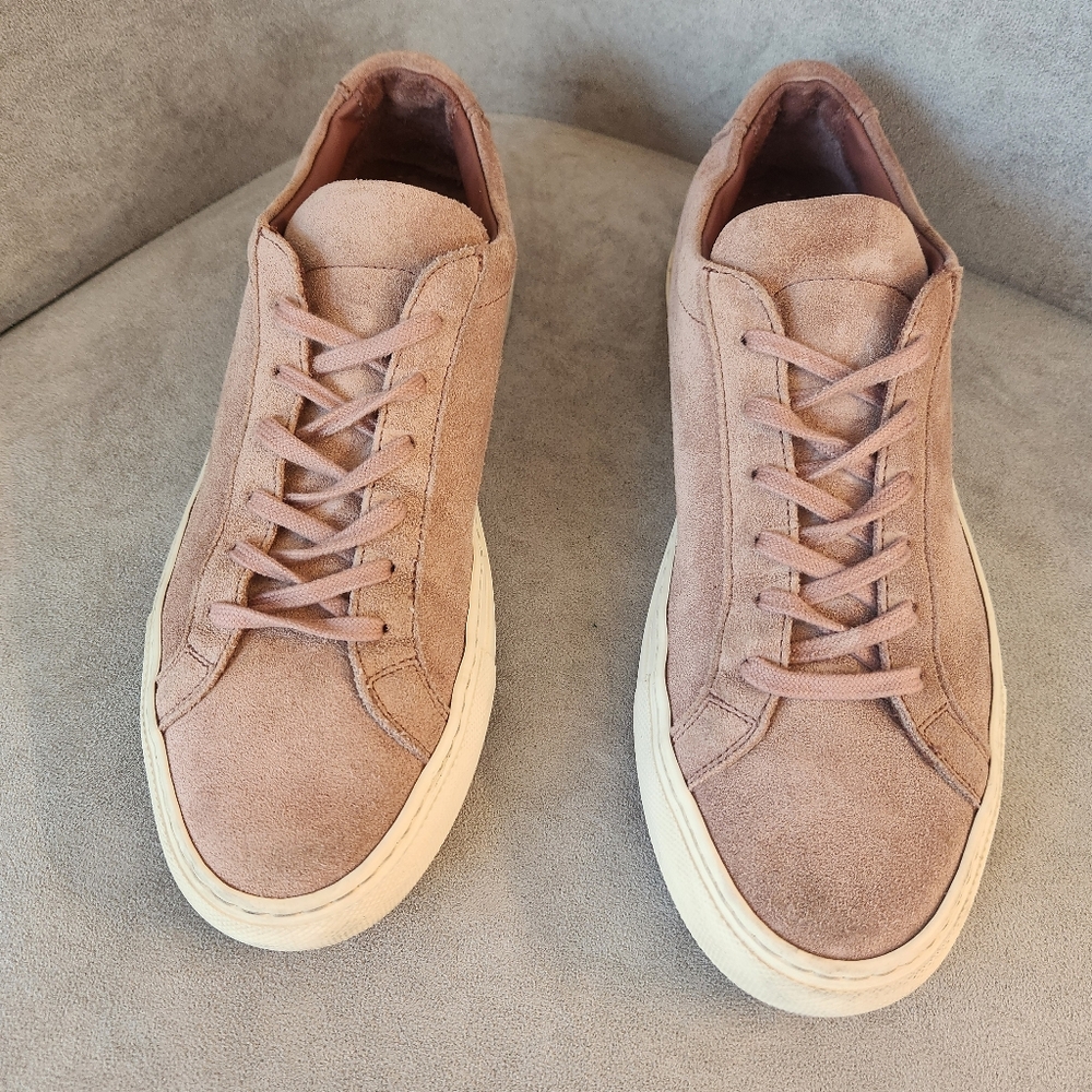Common Projects sneakers women's 9 pink petal suede Achilles 3902 Made Italy